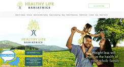 Desktop Screenshot of healthylifebariatrics.com